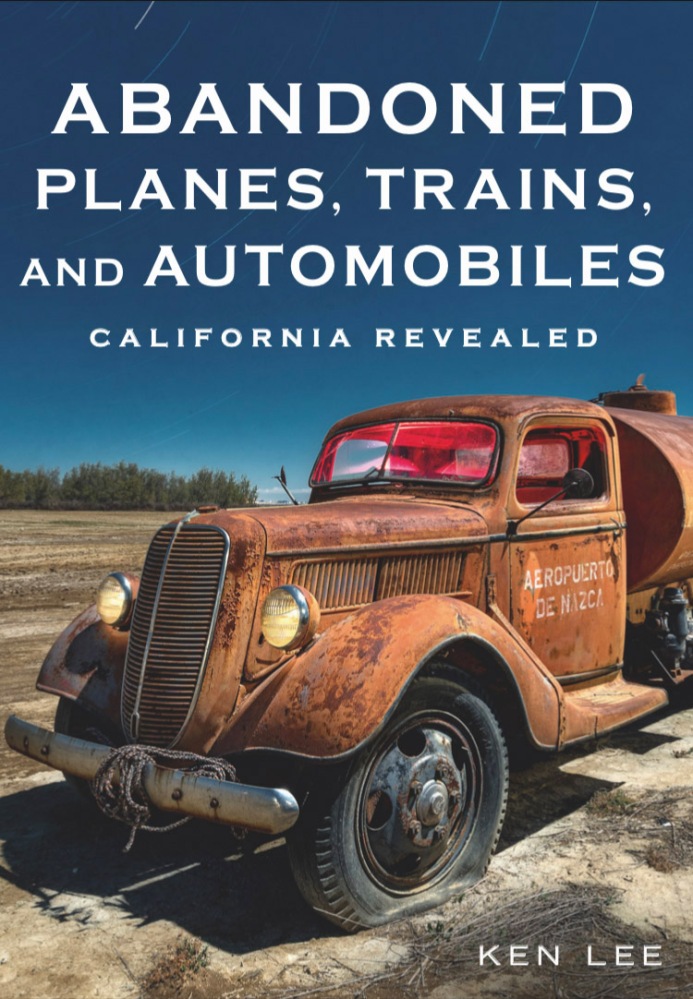 Abandoned Planes, Trains, and Automobiles book cover.